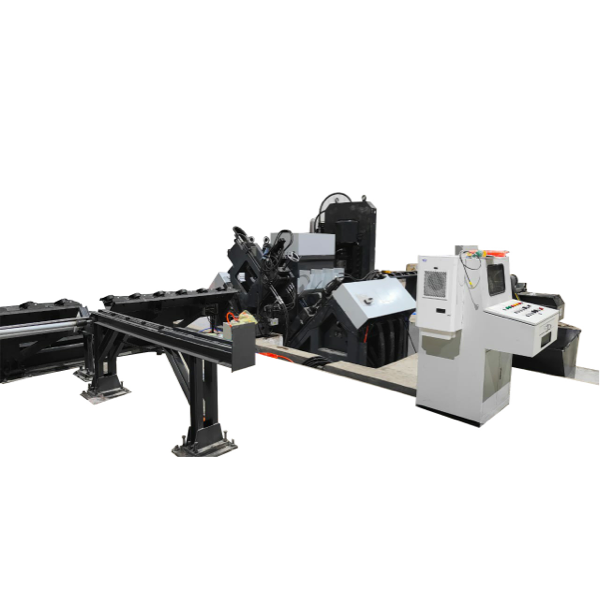 High Speed CNC Angle Drilling Machine ADM2532 structural overview and processing unit